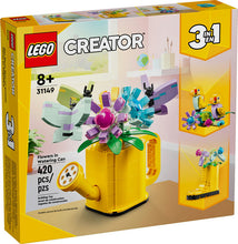 Load image into Gallery viewer, Creator Flowers In Watering Can