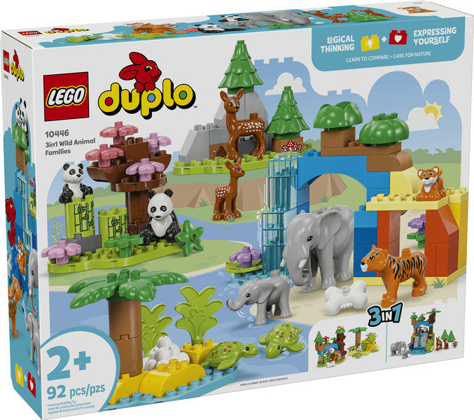 Duplo 3in1 Wild Animal Families