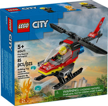 Load image into Gallery viewer, City Fire Rescue Helicopter