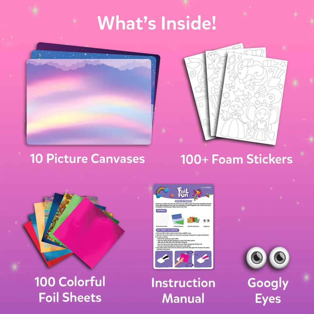 Fun Foil Unicorn & Princesses