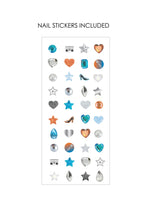 Load image into Gallery viewer, Taylor'd To Perfection Nail Polish And Sticker Set