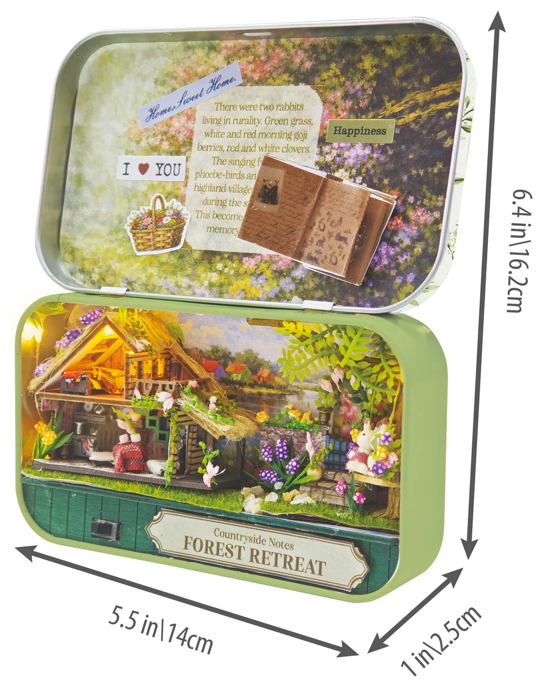 DIY Mini Tiniatures Forest Retreat