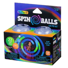 Load image into Gallery viewer, SpinBalls LED Poi