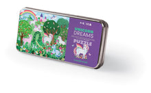 Load image into Gallery viewer, 50 Piece Unicorn Dreams Tin Puzzle