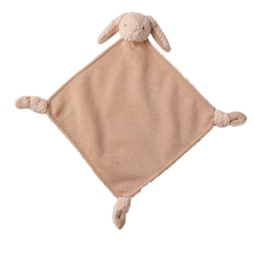 Nibbles Bunny Blankie Pink