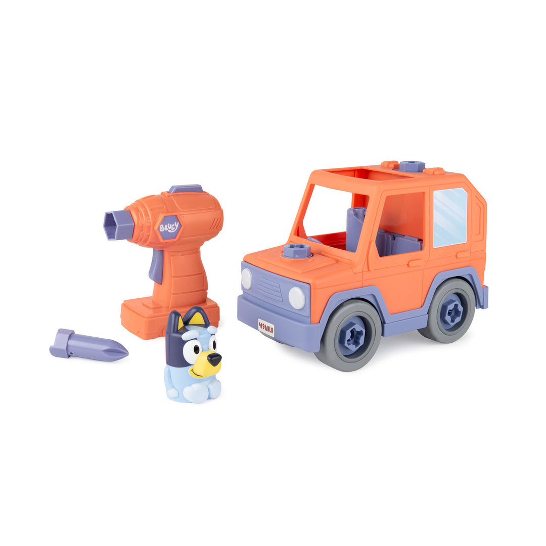 Bluey Build A Buddy Motorized Car And Drill
