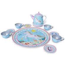Load image into Gallery viewer, Rainbow Fairy 11 Piece Musical Tea Set