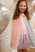 Load image into Gallery viewer, Ombre Sequins Cape Size 4-6