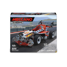 Load image into Gallery viewer, Meccano 10-In-1 Racing Vehicles Construction Set