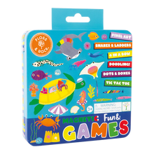 Load image into Gallery viewer, Ocean Magnetic Fun &amp; Games Tin