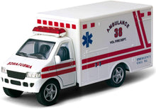 Load image into Gallery viewer, White Rescue Team Ambulance