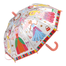 Load image into Gallery viewer, Princess Transparent Color Changing Umbrella