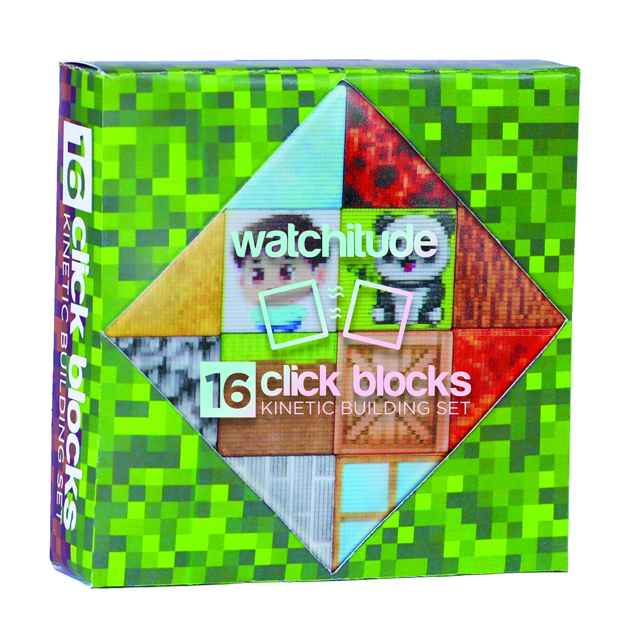 Click Blocks Inside Box Click Blocks Magnetic 16 Piece Building Set – ShenanigansToys