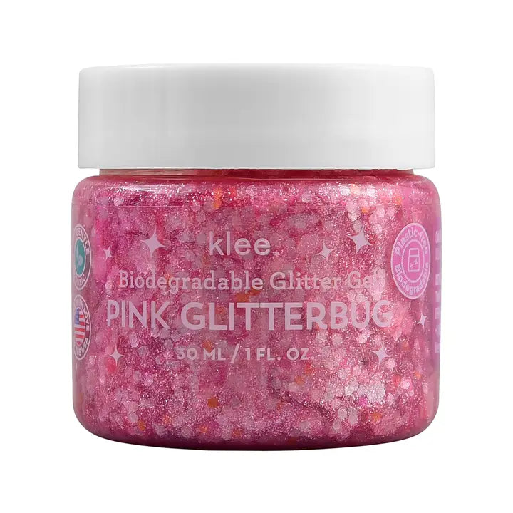 Pink Glitterbug Biodegradable Glitter Gel
