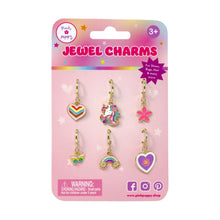 Load image into Gallery viewer, Rainbow Unicorn Shoelace Charm 6 Pack