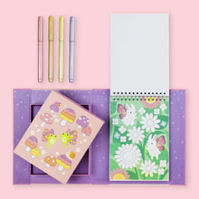 Load image into Gallery viewer, Little Fairy Land Shimmer Coloring  Set