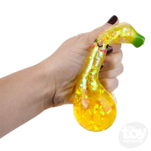 Load image into Gallery viewer, 5.5" Squeeze Sparkle Banana