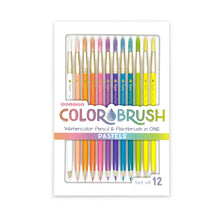Load image into Gallery viewer, Pastels Colorbrush Watercolor Pencil &amp; Paintbrush