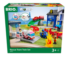 Load image into Gallery viewer, Rescue Team Train Set