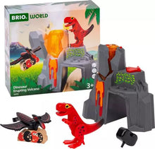 Load image into Gallery viewer, Dinosaur Erupting Volcano