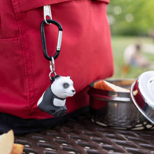 Load image into Gallery viewer, Wildlight Animal Panda Bear Carabiner Flashlight