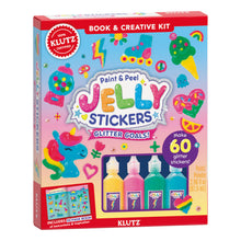 Load image into Gallery viewer, Paint &amp; Peel Jelly Stickers Glitter Goals