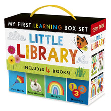 Load image into Gallery viewer, My First Learning Box Set Little Library Board Books