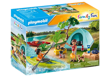 Load image into Gallery viewer, Campsite With Kayaks