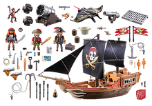 Load image into Gallery viewer, Large PIrate Ship