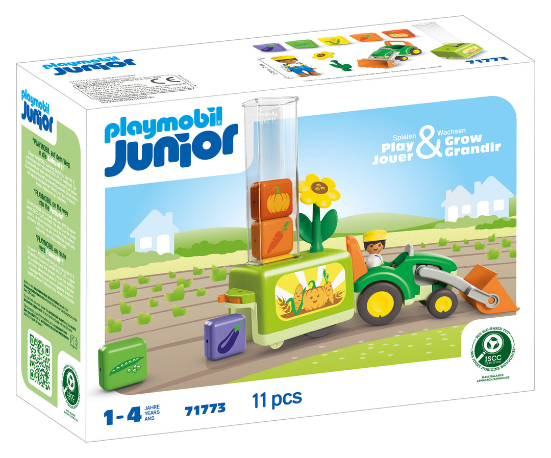 Junior: Tractor With Load And Drop Planter