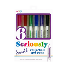 Load image into Gallery viewer, Seriously: Smooth Rollerball Gel Pens