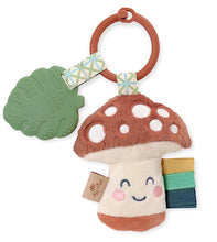 Load image into Gallery viewer, Itzy Pal Plush &amp; Teether Mushroom