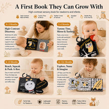 Load image into Gallery viewer, Smart Owl Cloth Book With Teether Corner