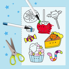 Load image into Gallery viewer, Cute Halloween Window Art Book