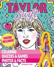Load image into Gallery viewer, Taylor Swift: Coloring, Quizzes &amp; Games, Photos &amp; Facts Book