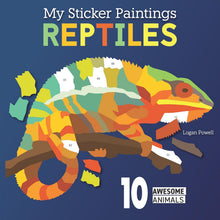 Load image into Gallery viewer, My Sticker Paintings Reptiles Book