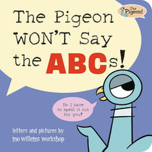 Load image into Gallery viewer, The Pigeon WON'T Say The ABC's! Board Book