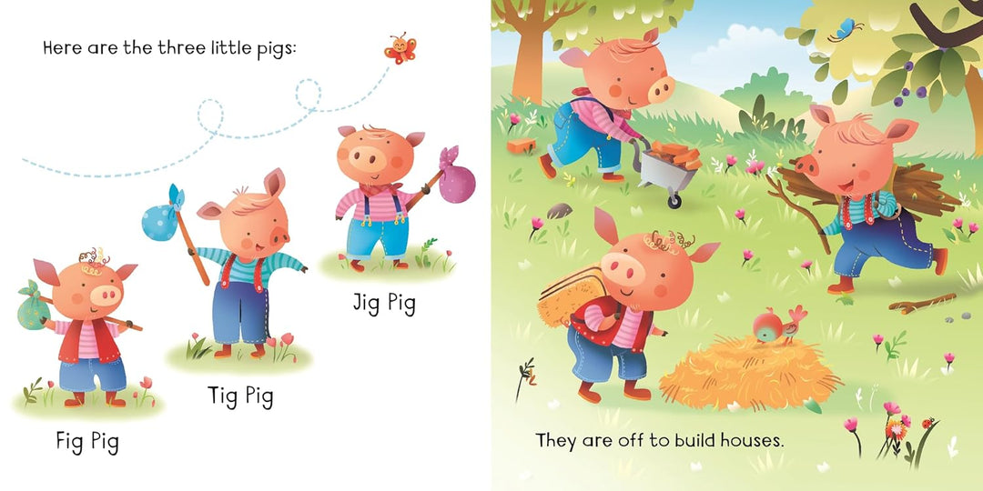 The Three Little Pigs LIttle Board Book