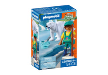 Load image into Gallery viewer, Zoo: Polar Bear And Zookeeper
