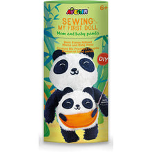 Load image into Gallery viewer, My First Sewing Doll Mom And Baby Panda