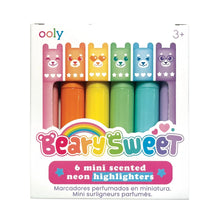 Load image into Gallery viewer, Beary Sweet Mini Scented Highlighters