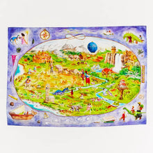 Load image into Gallery viewer, Dinotopia Seek &amp; Find Playsilk