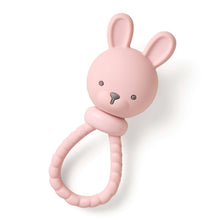 Load image into Gallery viewer, Pink Bunny Sweetie Rattle