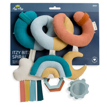 Load image into Gallery viewer, Itzy Bitzy Spiral Car Seat Activity Rainbow