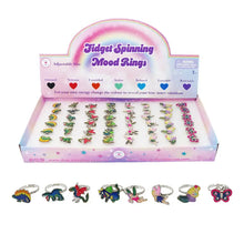 Load image into Gallery viewer, Fidget Spinning Mood Ring