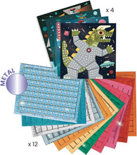 Load image into Gallery viewer, Space Battle Mosaic Stickers