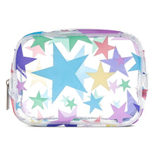 Load image into Gallery viewer, Stars Clear Cosmetic Case