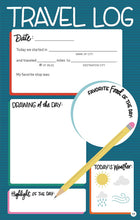 Load image into Gallery viewer, Road Trip Activities And Travel Journal For Kids Book