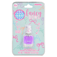 Load image into Gallery viewer, Fancy Bows Nail Polish Ring Set