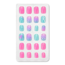 Load image into Gallery viewer, Mermaid Vibes Press-On Nails Set